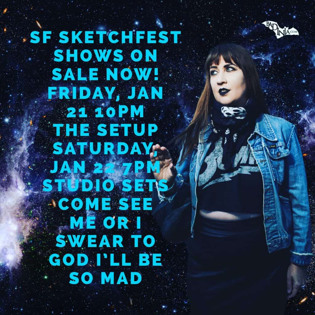 Virginia Jones appears at SF Sketchfest 2022 