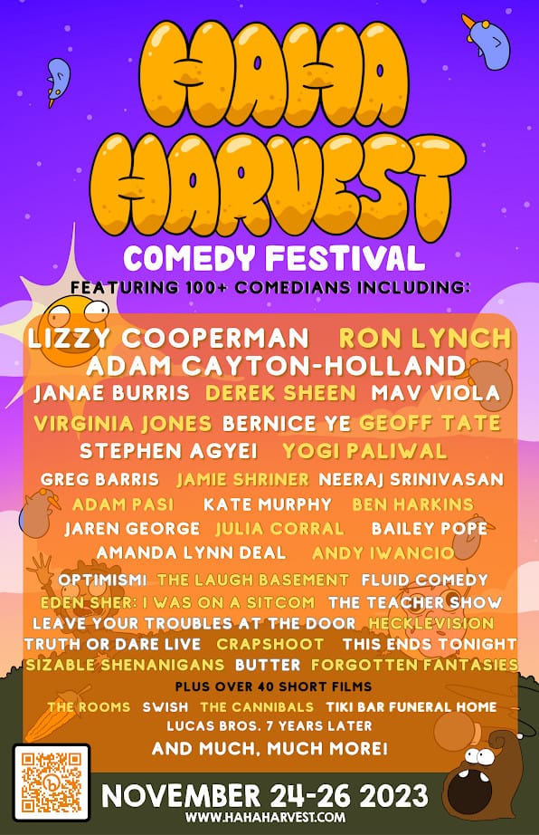 virginia jones poster ha ha harvest 